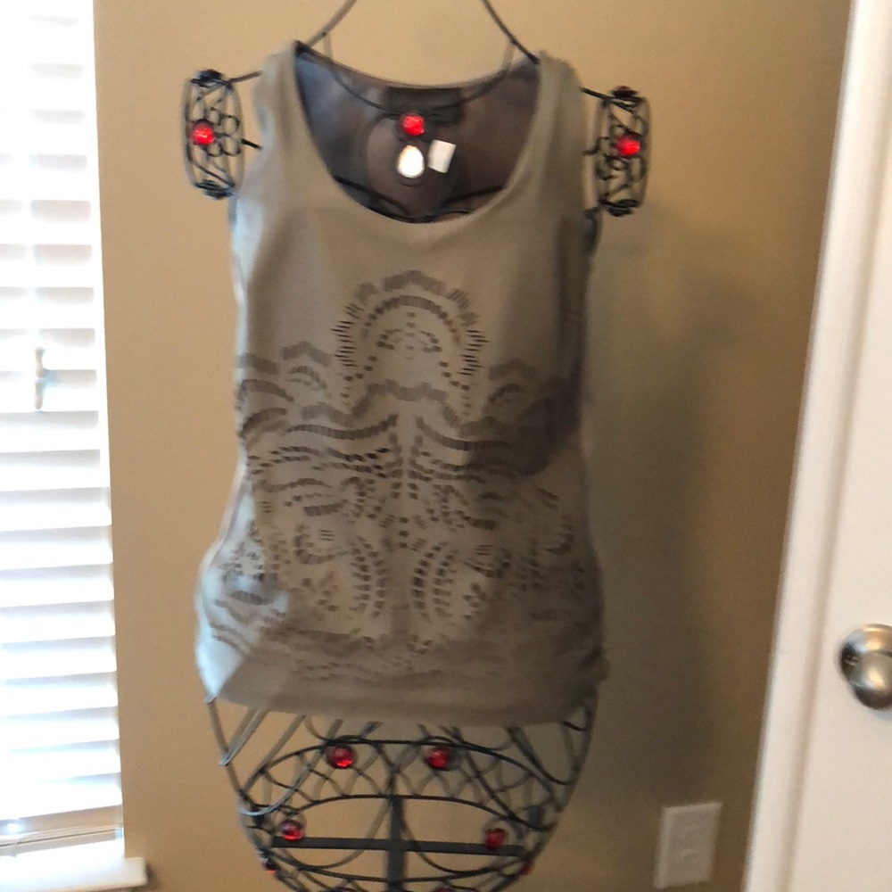 Sunday in Brooklyn faux leather top